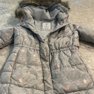 Girls gap winter coat. Used as is